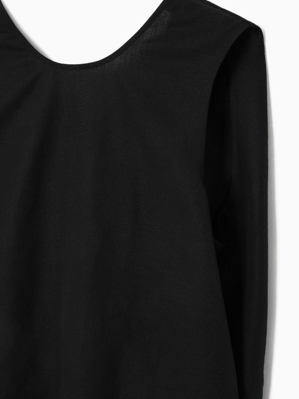 COS Black Twist-Detail Mini Dress NWT Size 6